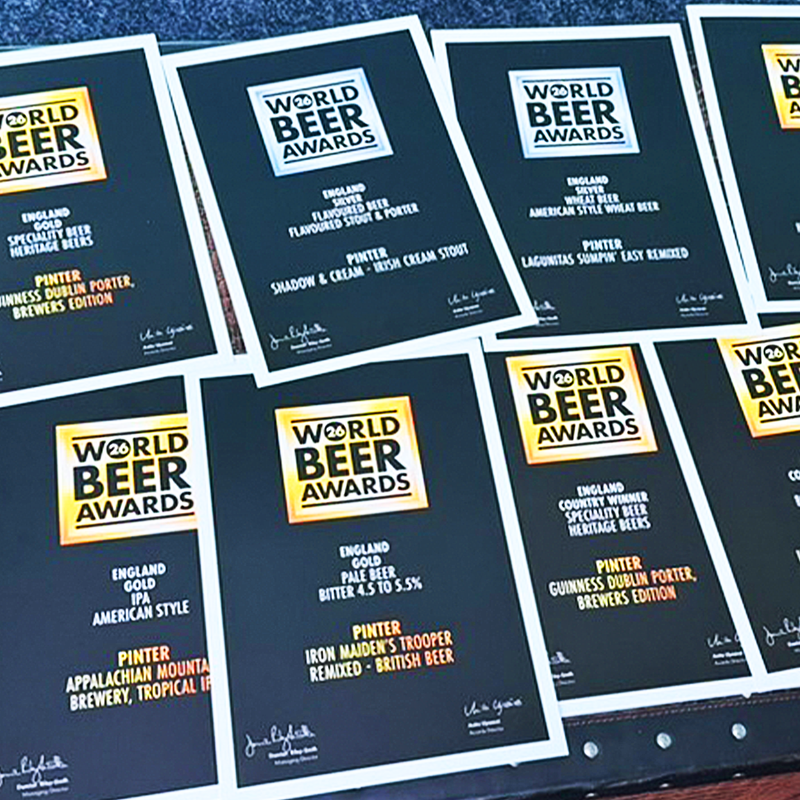 The Results Are Officially In: Pinter Makes The Best Bitter in the World 🏆🍻